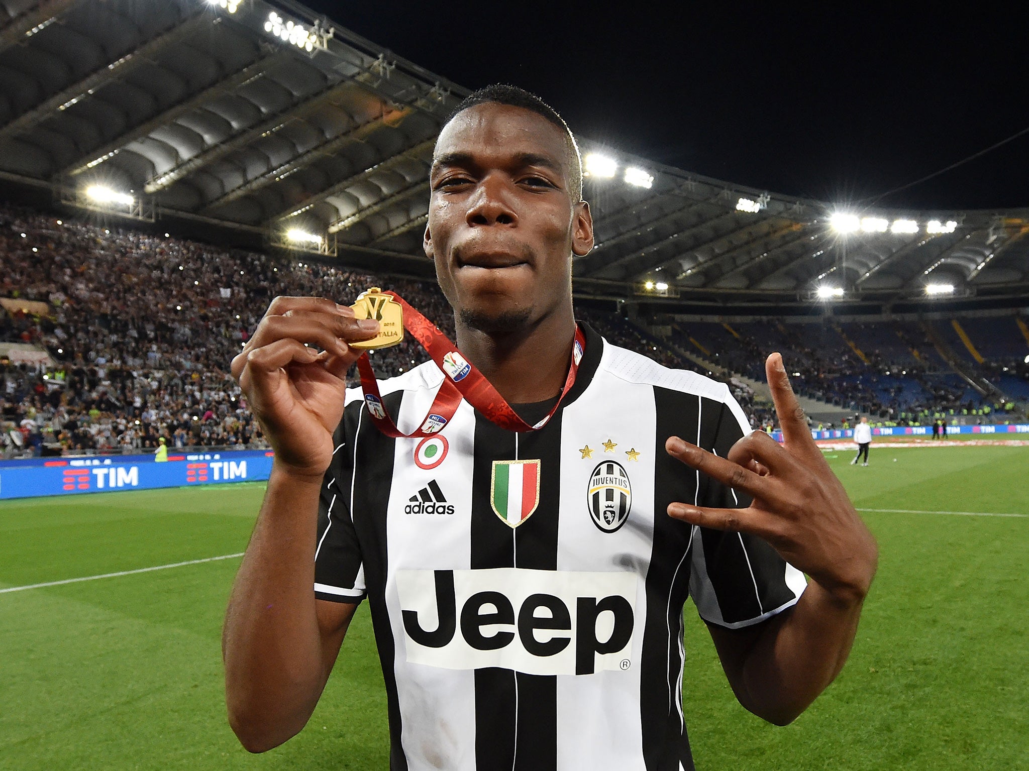 Pogba is United's primary transfer target this summer