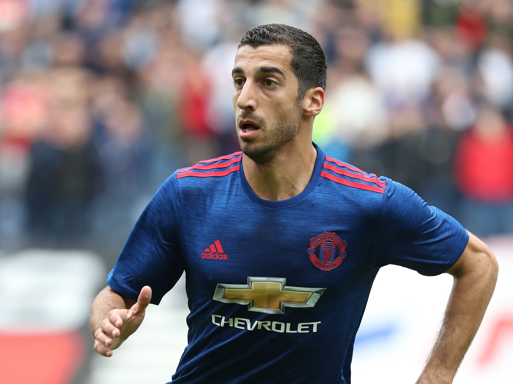 Henrikh Mkhitaryan left United supporters' tongues wagging during the friendly against Wigan