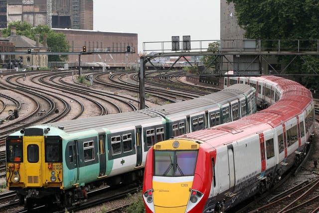 Mind the gap: Gatwick Express and Southern rail services to the airport will not be available between Saturday night and Sunday morning