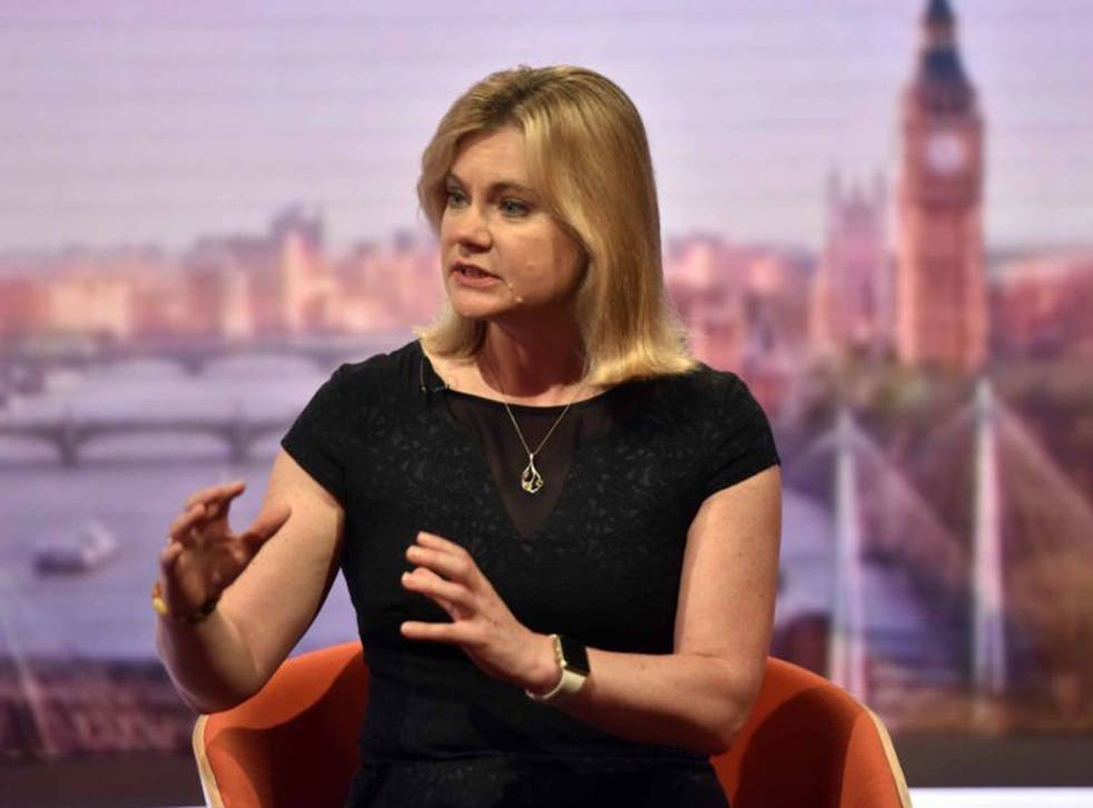 Justine Greening said social mobility had 'characterised' her personal and political life