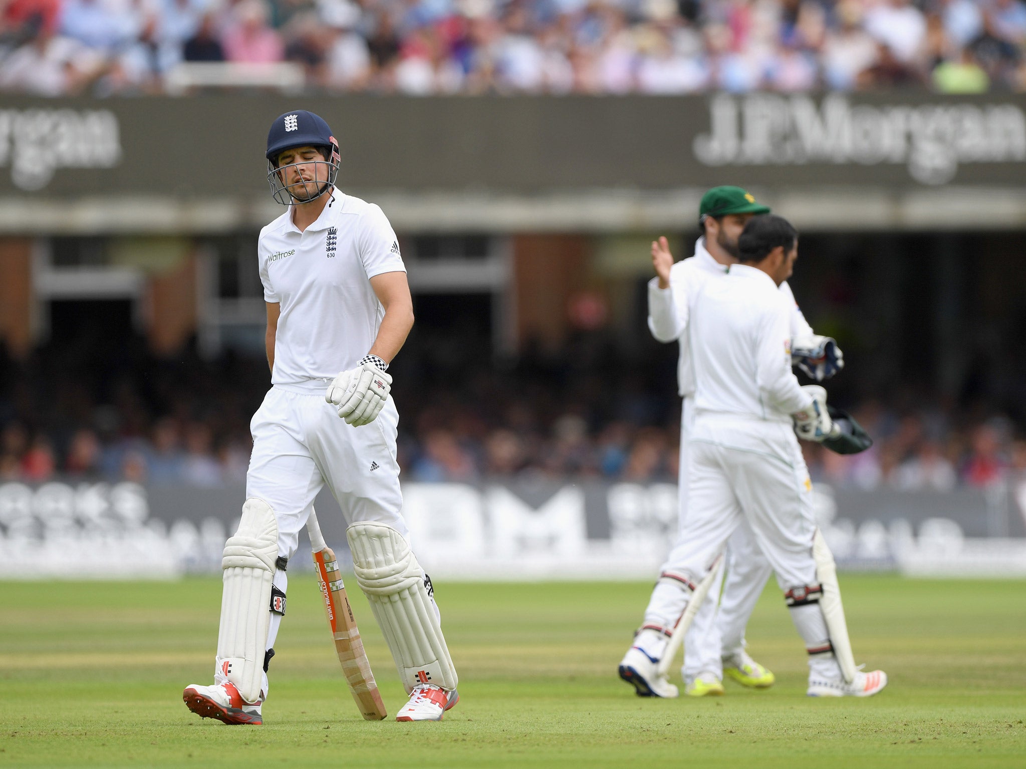 Alastair Cook believes England showed too much naivety against Pakistan in the first Test defeat