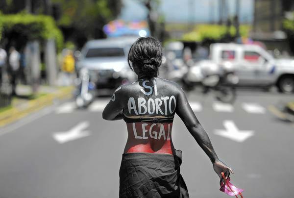 Campaigners in El Salvador are fighting for the decriminalisation of abortion