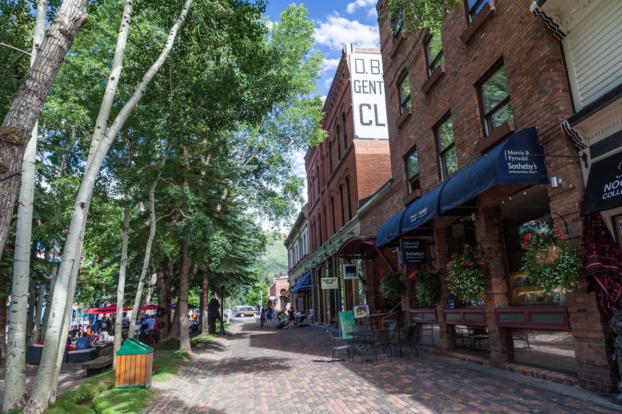 Aspen has long attracted cyclists in summer