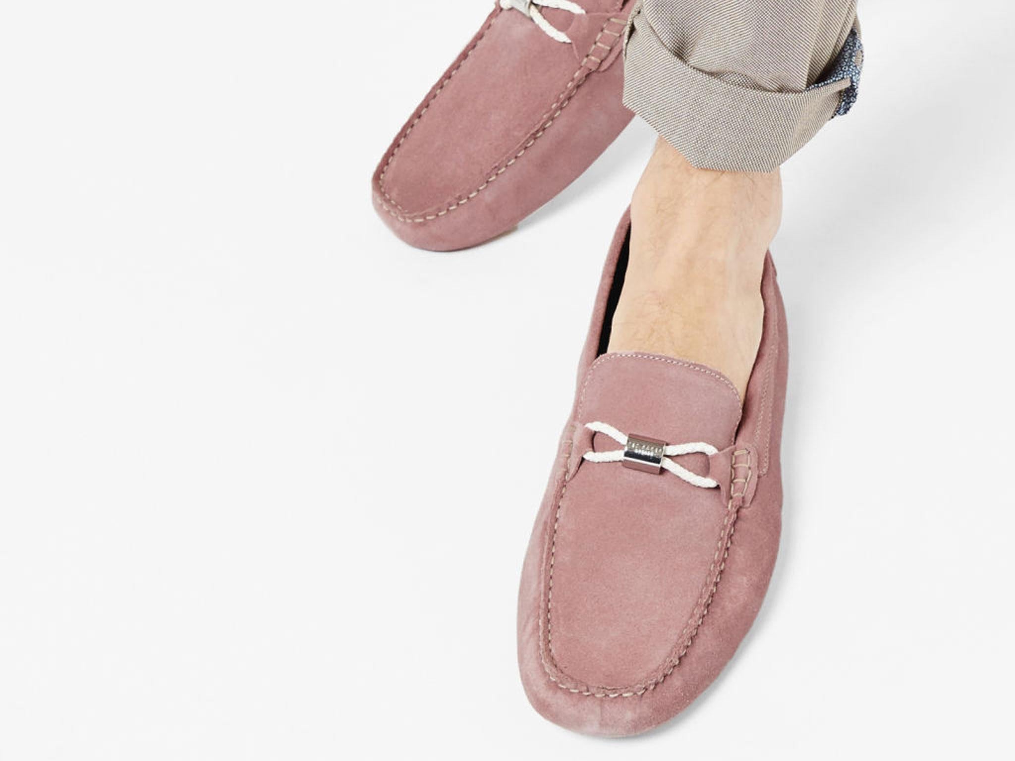 mens summer suede loafers