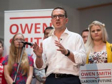Labour leadership candidate Owen Smith says: 'I am normal – I've got a wife and three children'