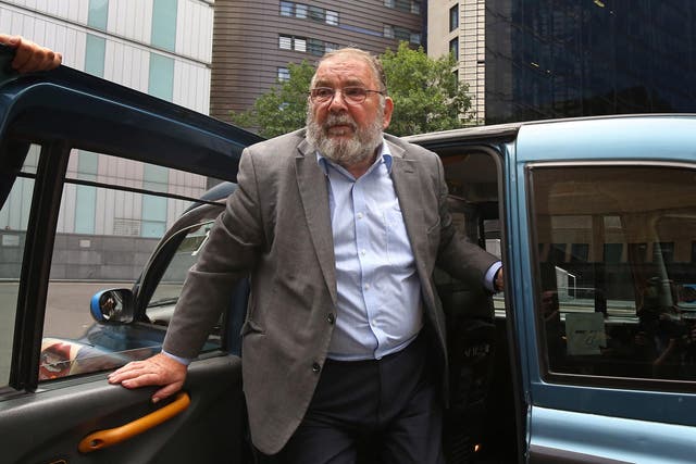 Lord Hanningfield, real name Paul White, arrives at Southwark Crown Court in London
