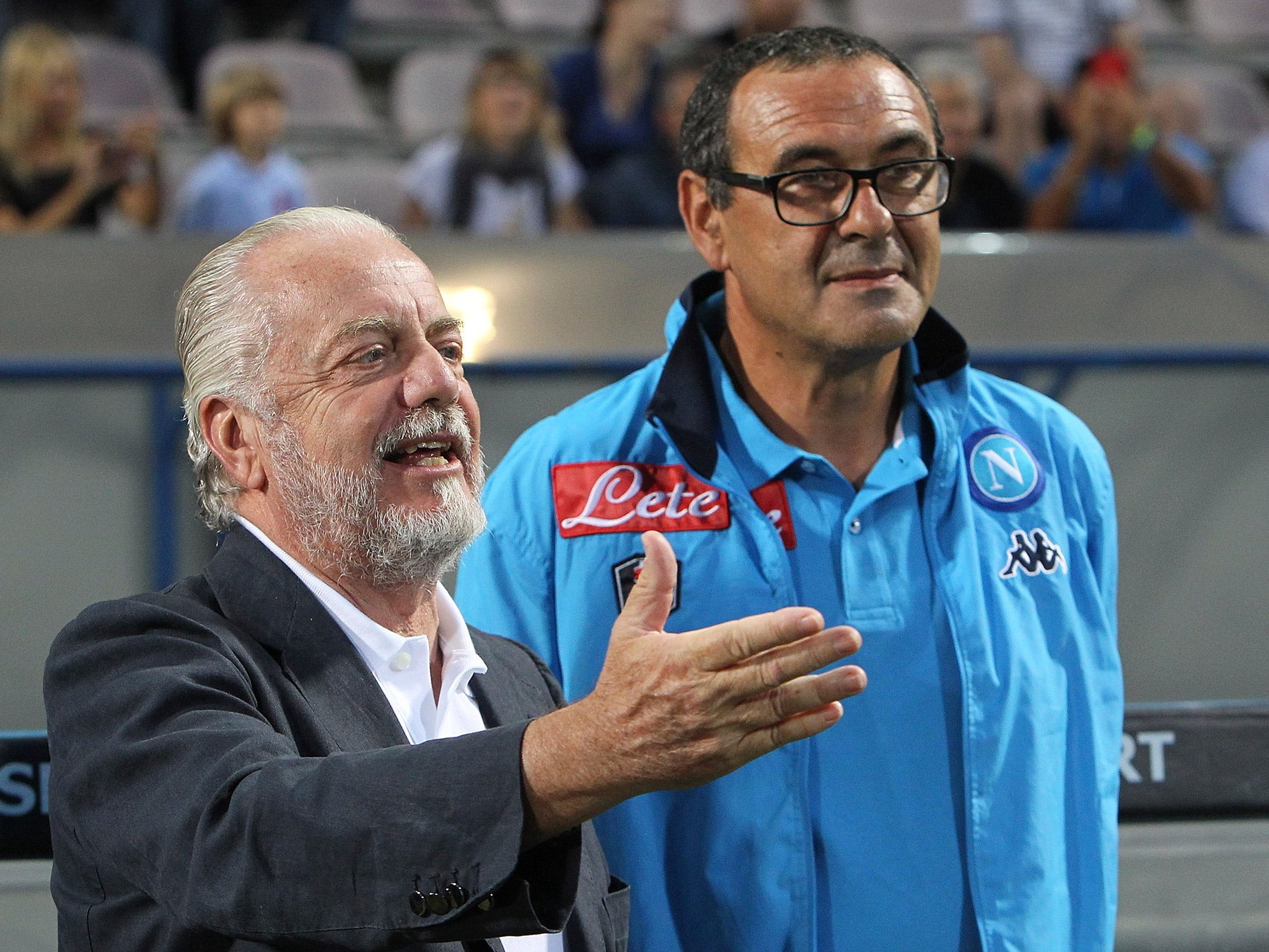 Napoli president Aurelio de Laurentiis has confirmed the club have no interest in selling Gonzalo Higuain