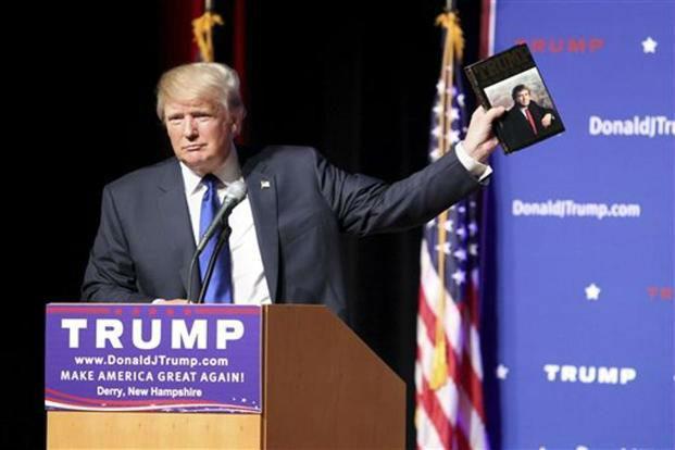 Mr Trump has touted the book as proof of his business acumen