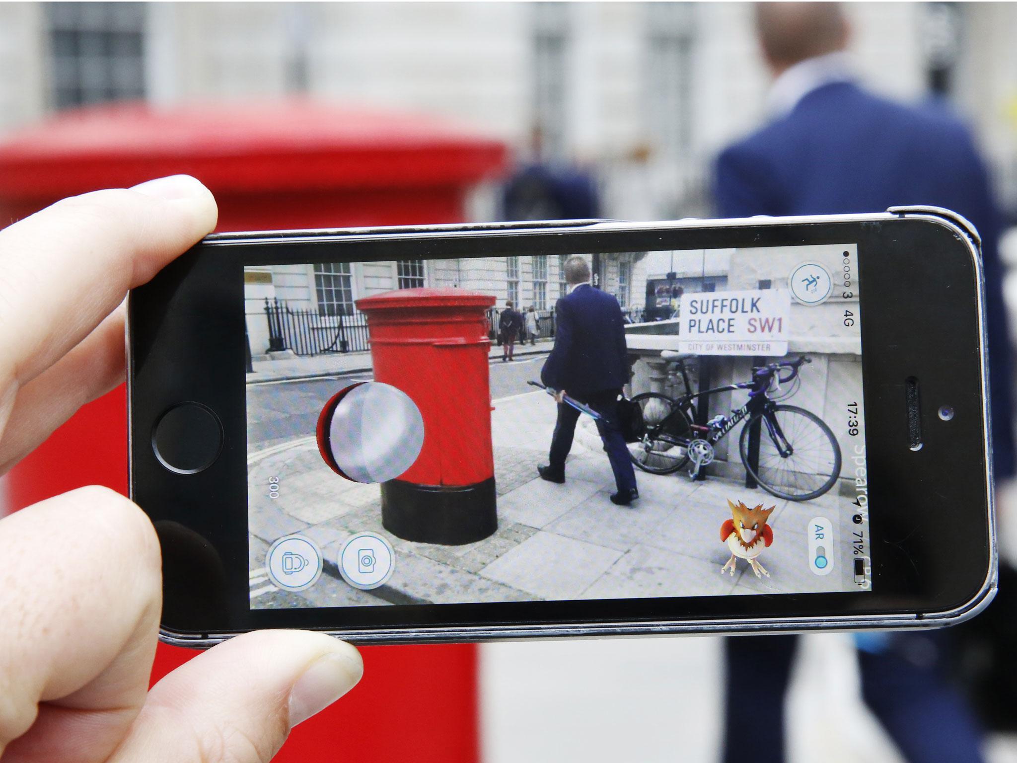 Pokemon Go allows players to catch Pokemon in real life using their smartphones