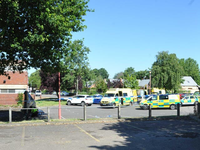 Police were called to Castle Swimming Pool on Pinchbeck Road around 9am