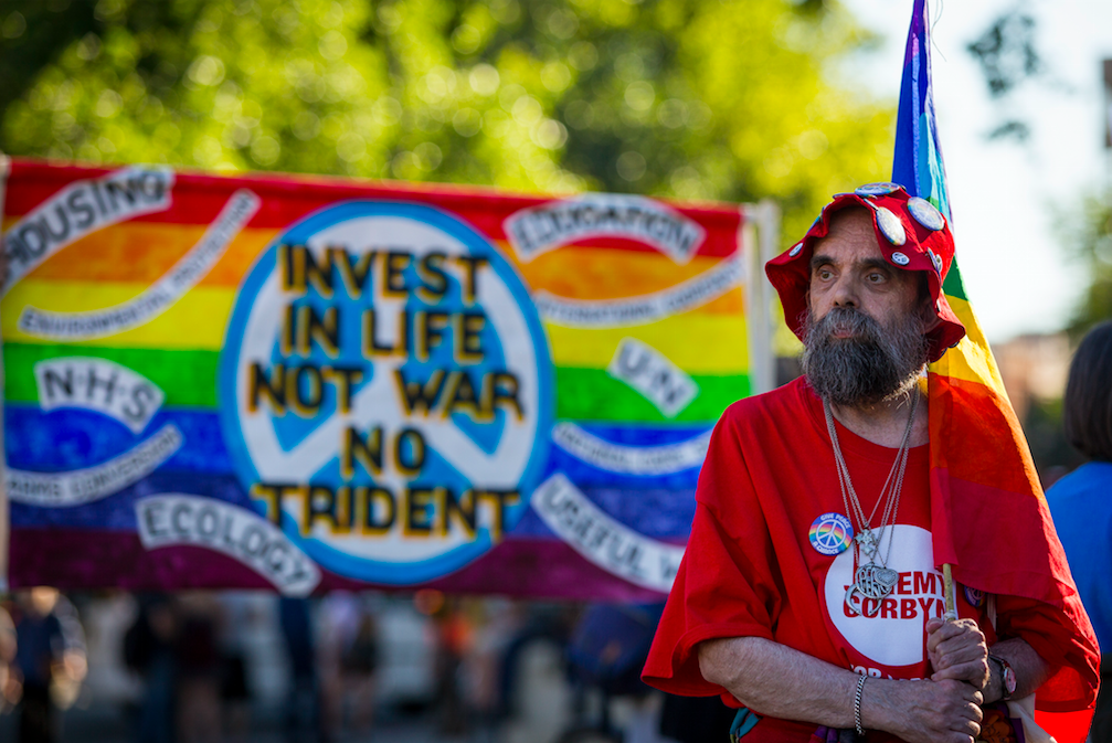 140 Labour MPs backed Trident last night, while Corbyn and a band of 46 others opposed it. Credit: Getty.