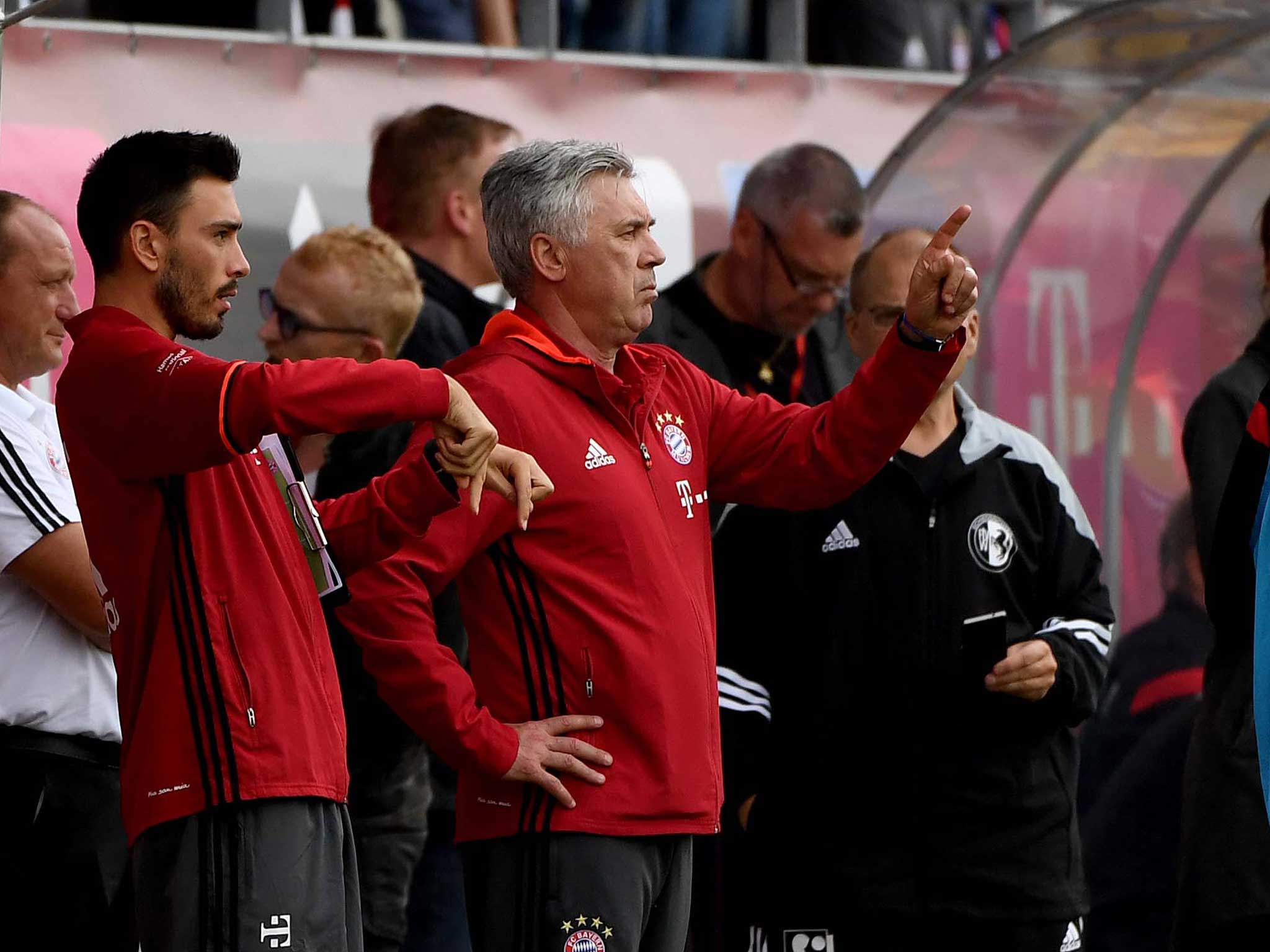Carlo Ancelotti has got to work as Bayern Munich manager