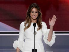 Melania Trump's website: Nothing to see here, says Donald Trump's wife