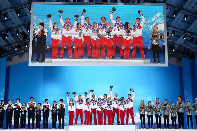 A decision about the participation of the Russian Olympic team (pictured) in Rio 2016 will be taken this weekend