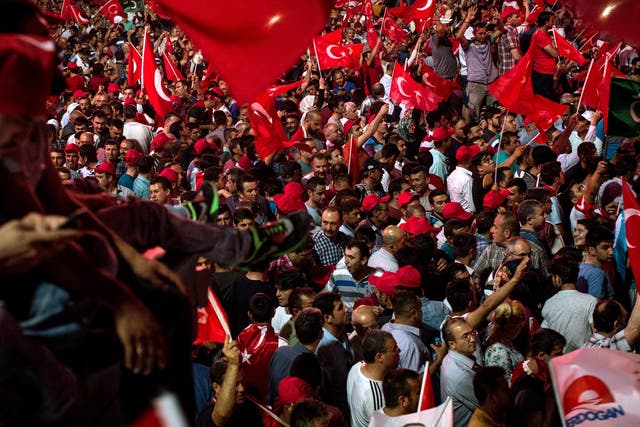 President Recep Tayyip Erdogan has been carrying out widespread purges