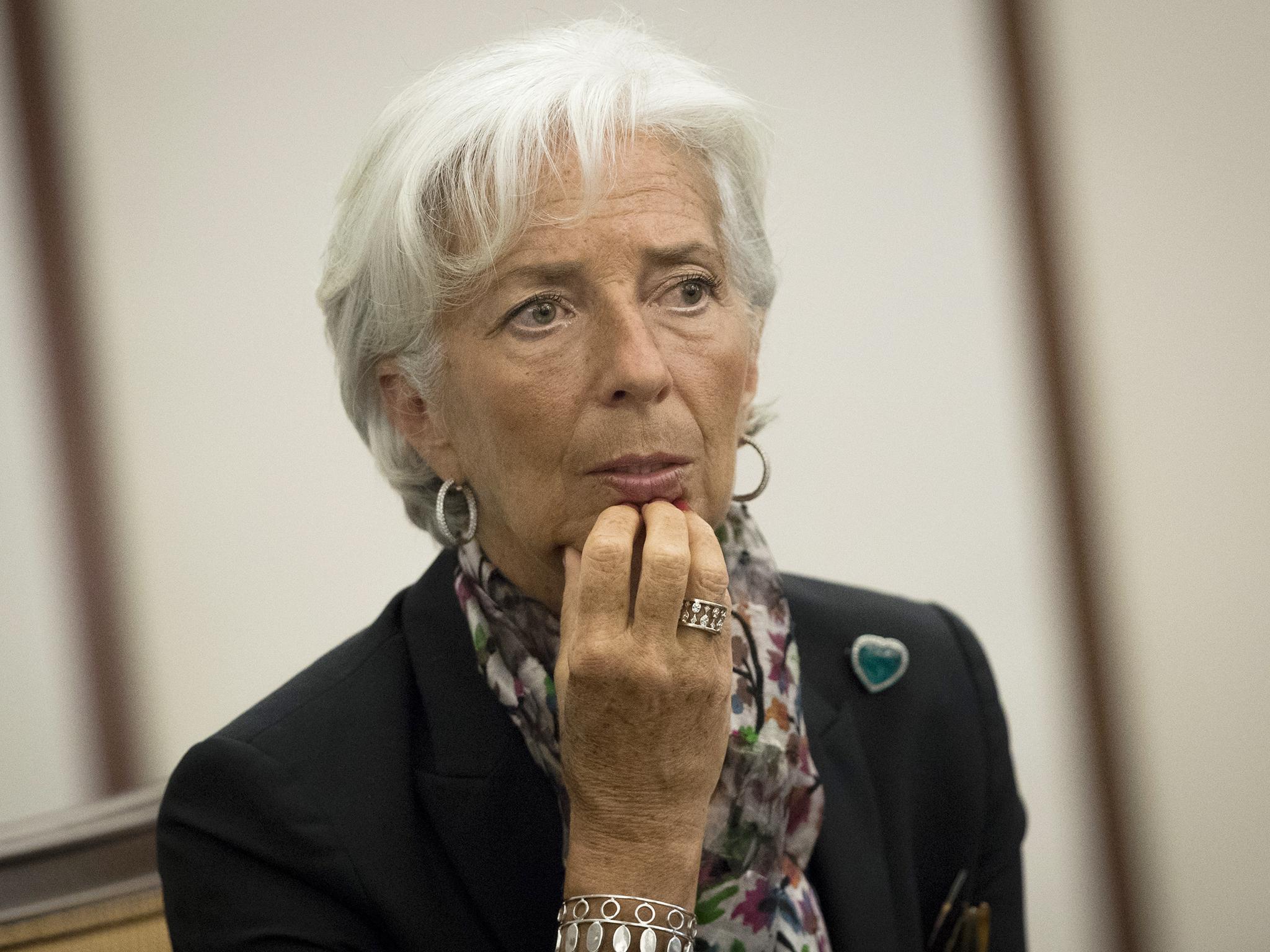 Ms Lagarde said that the “second leg” of Greece’s efforts should be to restructure debt