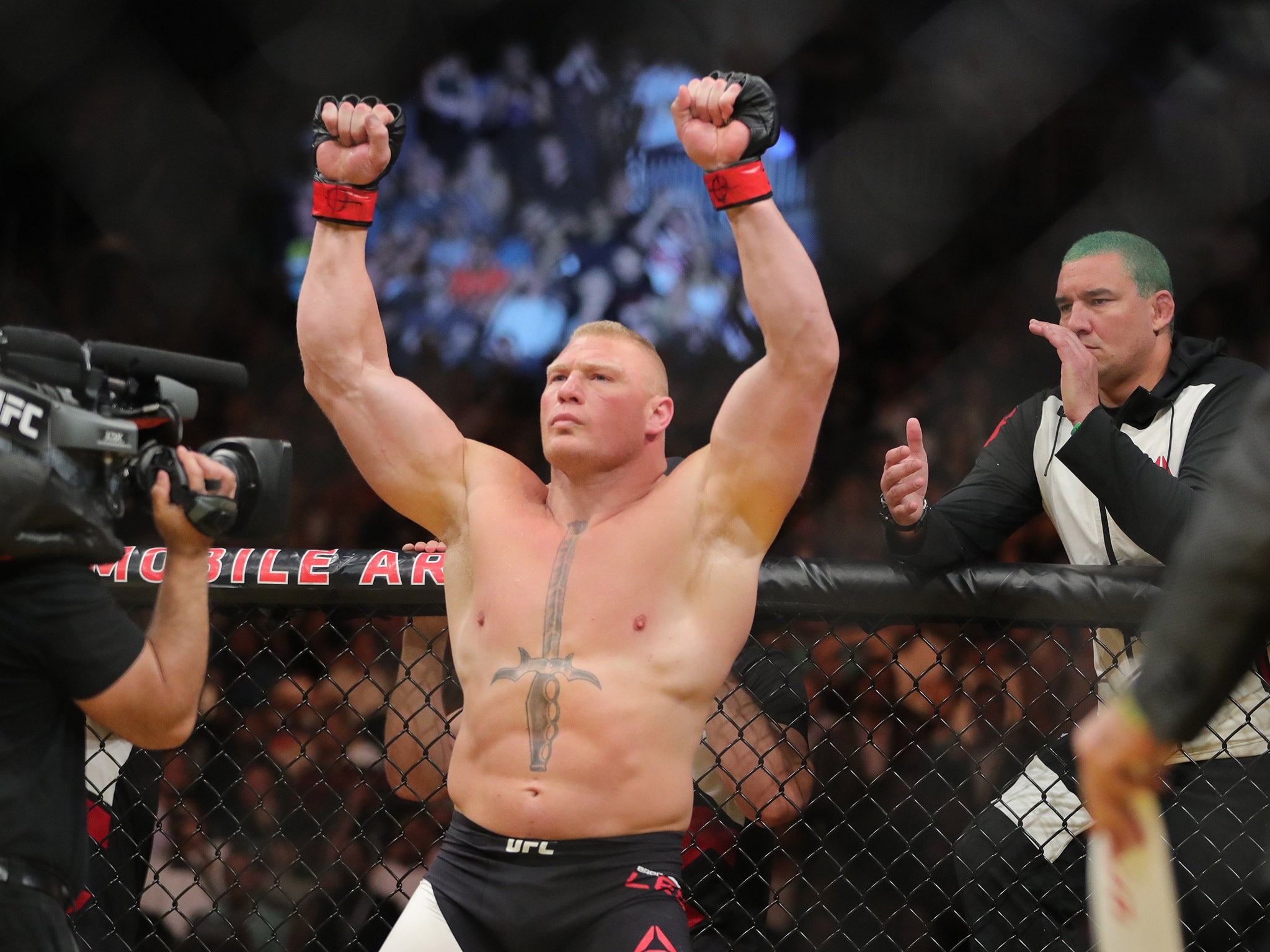 Brock Lesnar faces a two-year ban from the UFC after failing a second drug test