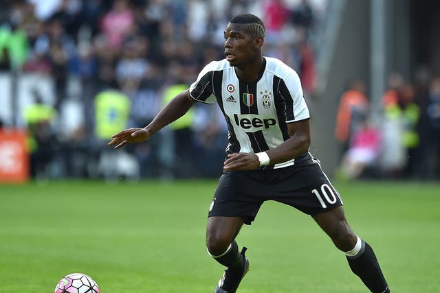 Paul Pogba in action for Juventus
