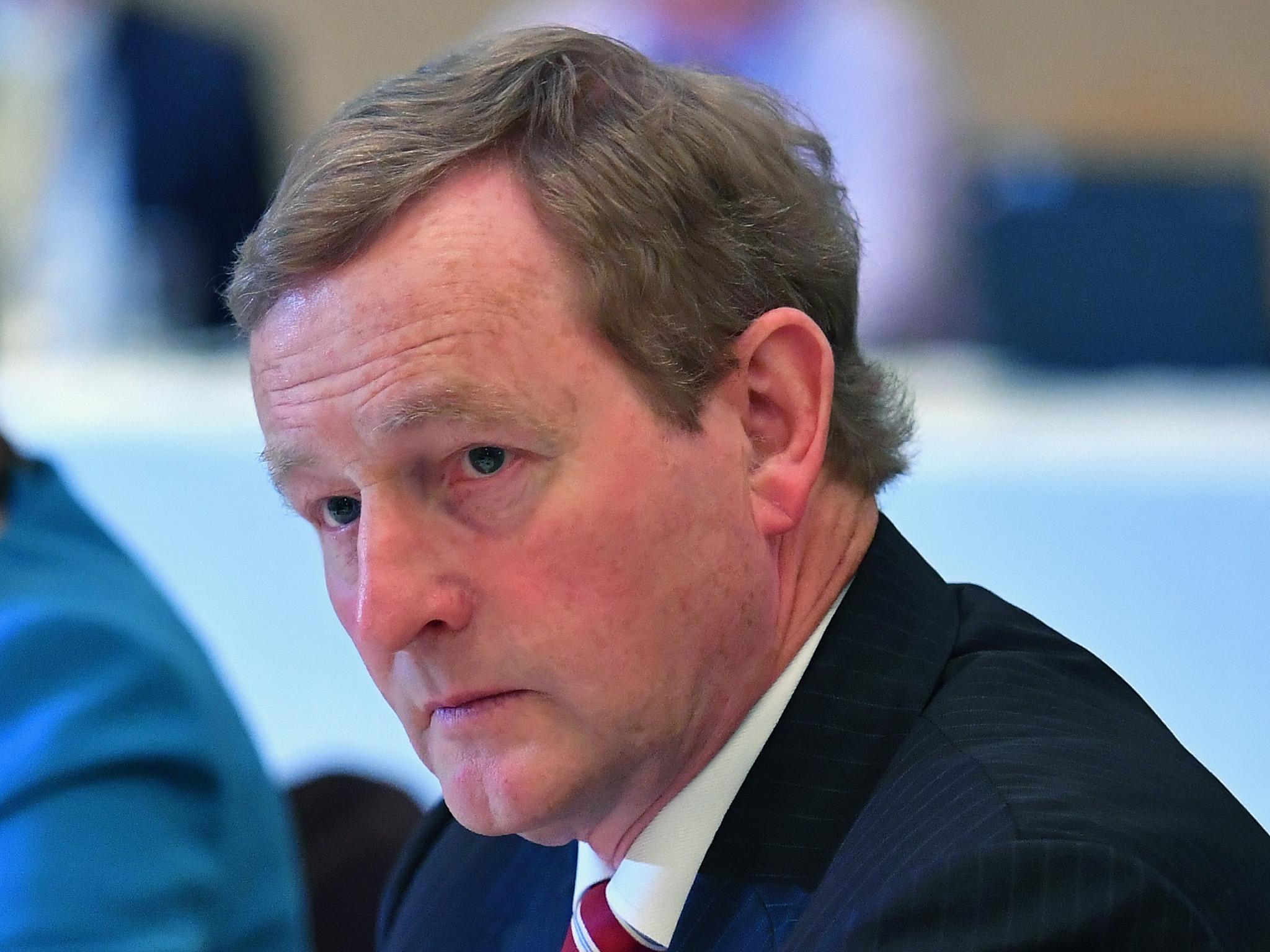 Enda Kenny, the Irish Premier, warned 'the other side of this argument may well get quite vicious' in the EU exit talks