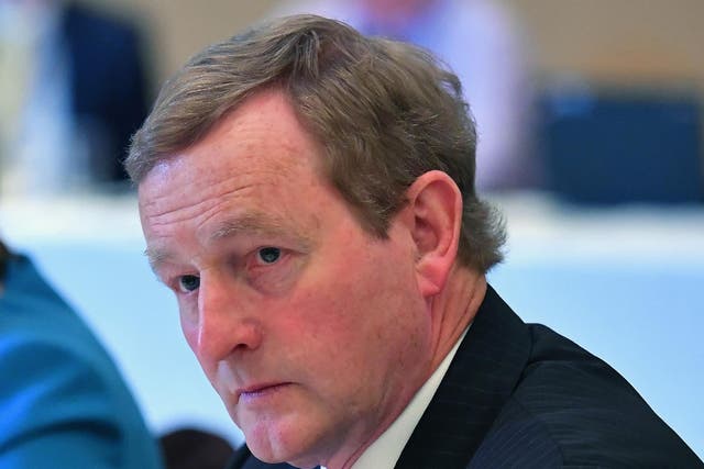 Enda Kenny says the prospect of a referendum on Irish unity should be raised by Brexit negotiators