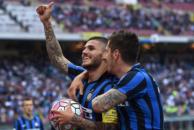 Mauro Icardi remains on Arsenal's radar as their search for a striker continues