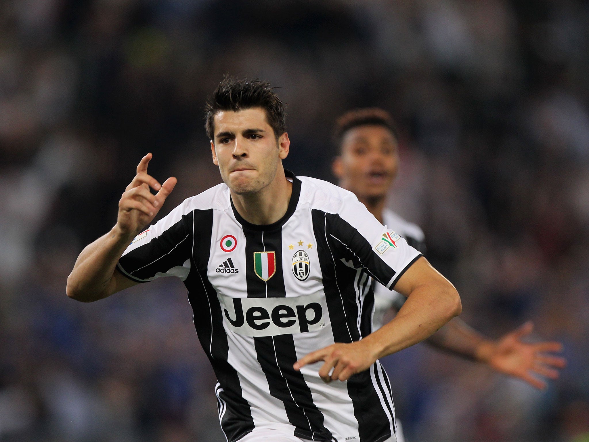 Alvaro Morata excelled during his time at Juve