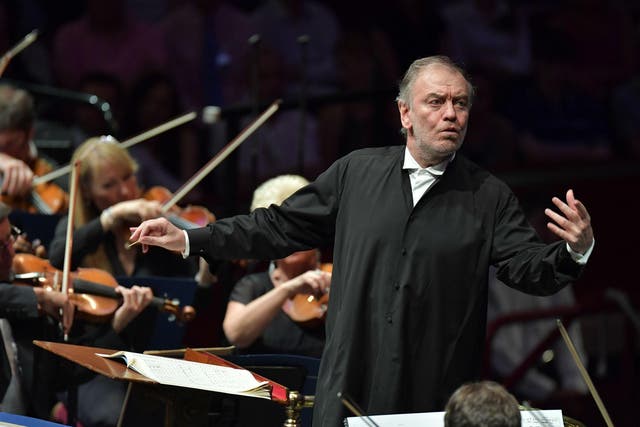 Valery Gergiev conducts the Munich Philharmonic Orchestra at the BBC Proms 2016