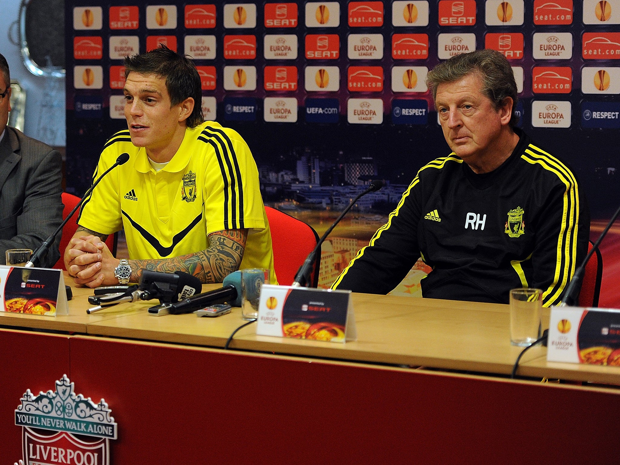 Agger was repeatedly linked with a move away from Anfield under Hodgson