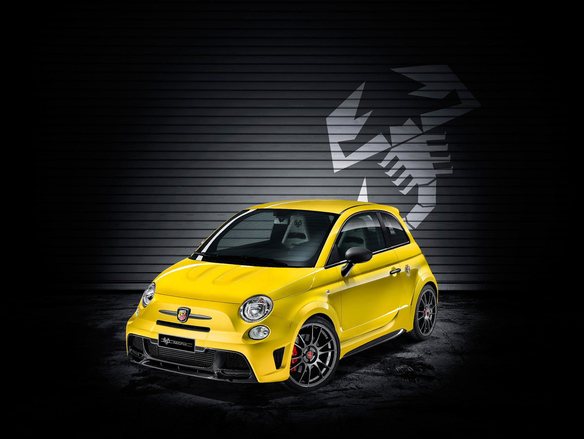 The Abarth 695 Biposto Record certainly looks the part