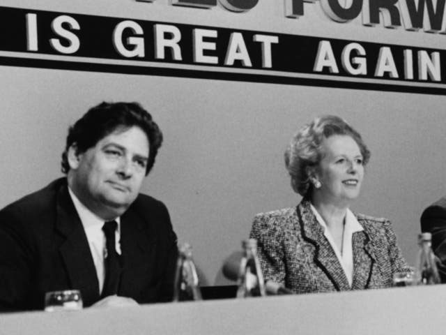 Prime Minister Margaret Thatcher and her Chancellor Nigel Lawson did not agree on membership of the ERM