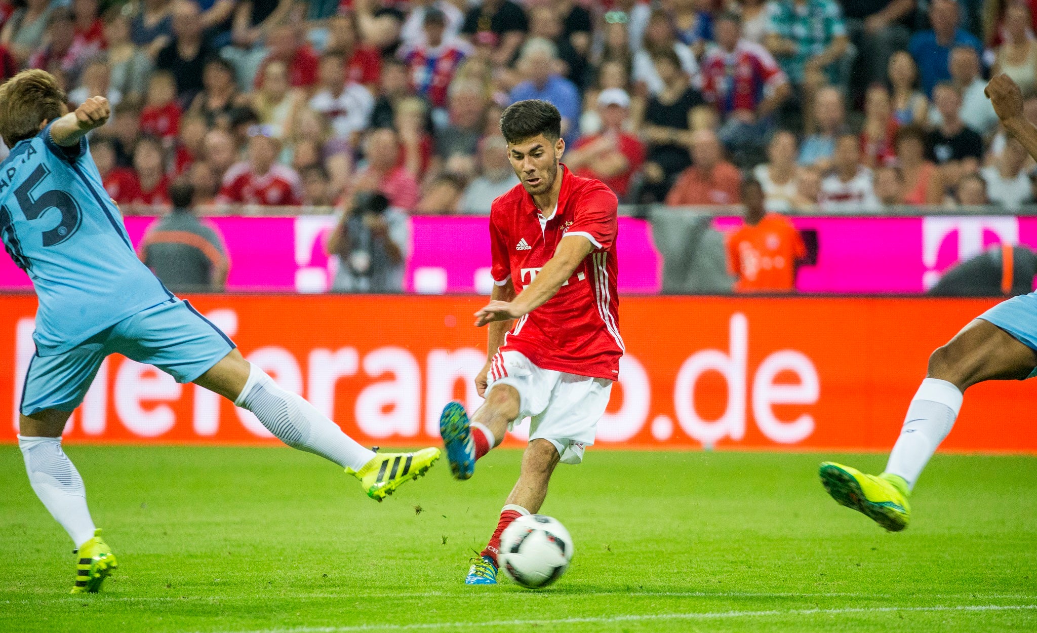 Erdal Ozturk's deflected effort secured victory for Bayern against City