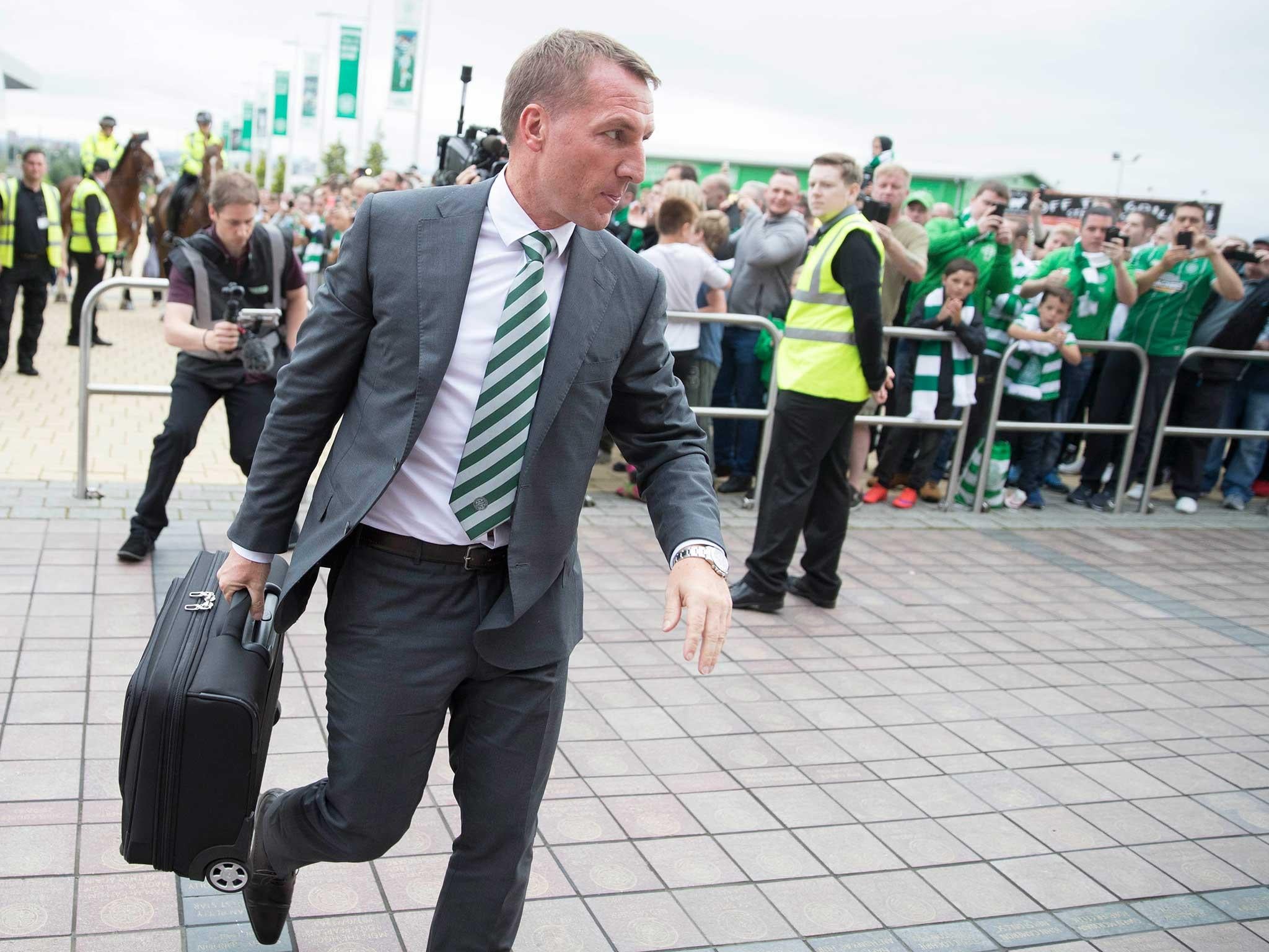 Brendan Rodgers knows his managerial future is on the line in Glasgow
