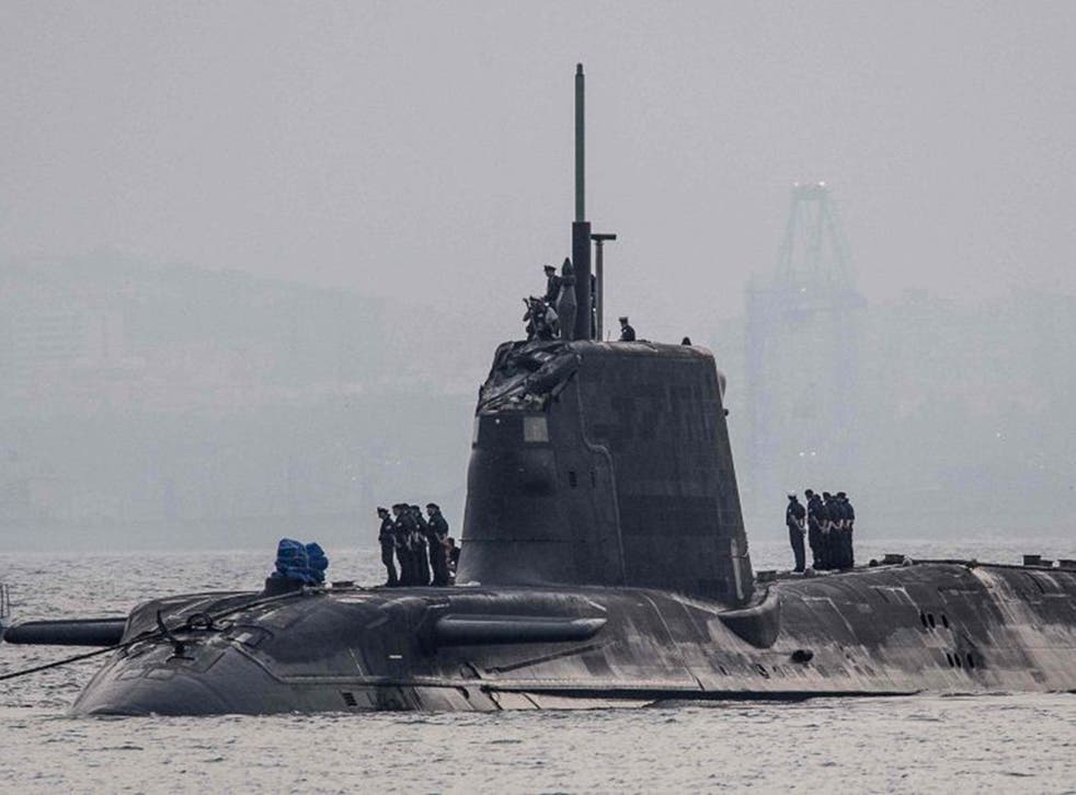 The HMS Ambush made headlines last summer after it collided with a ship off the coast of Gibraltar and sustained damage to its outer hull