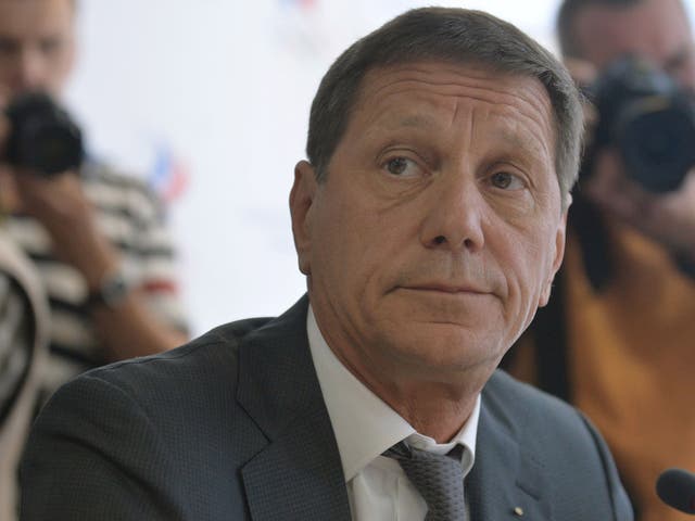Russian Olympic Committee president Alexander Zhukov