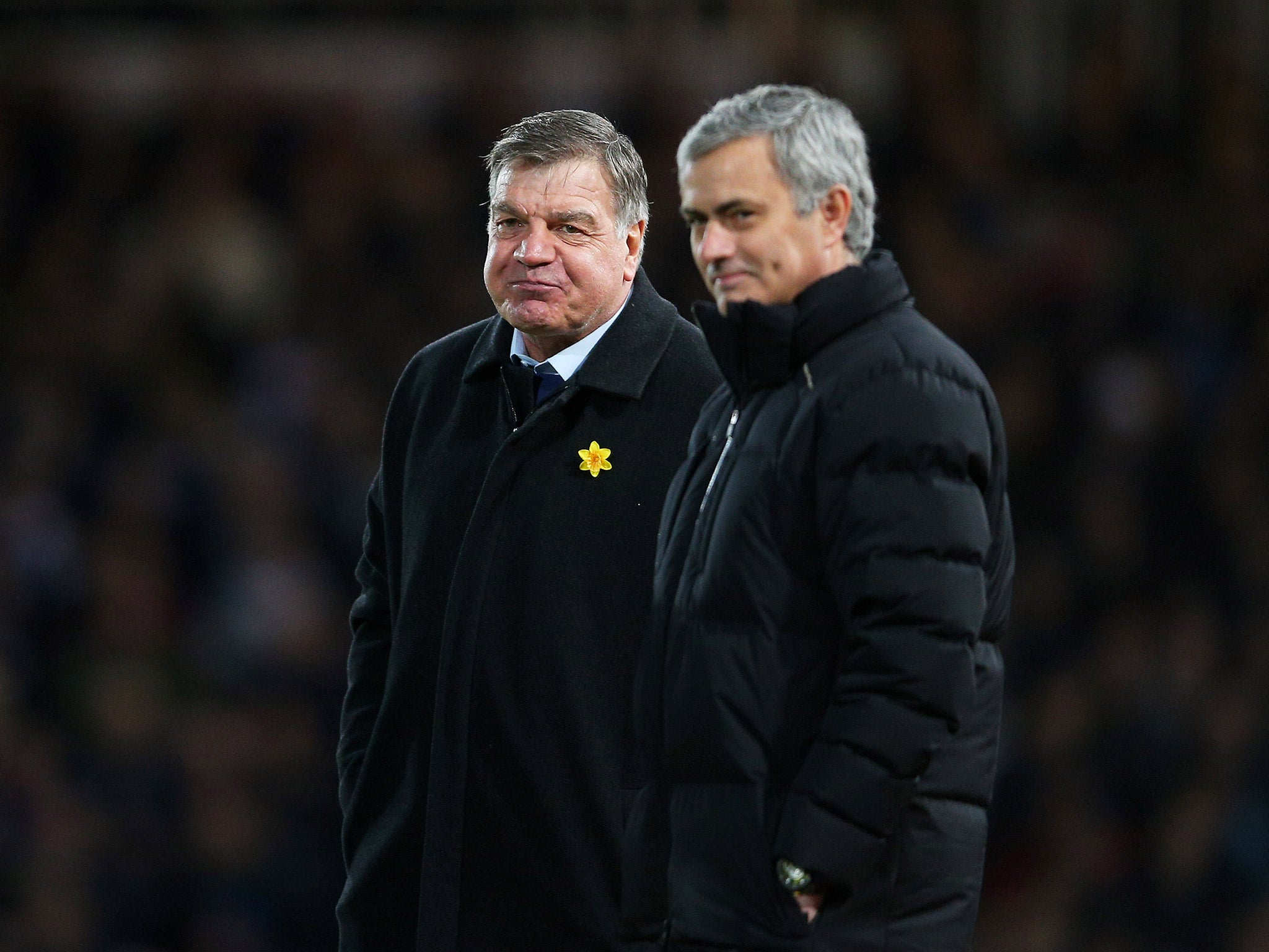 Jose Mourinho has given Sam Allardyce his seal of approval as England manager