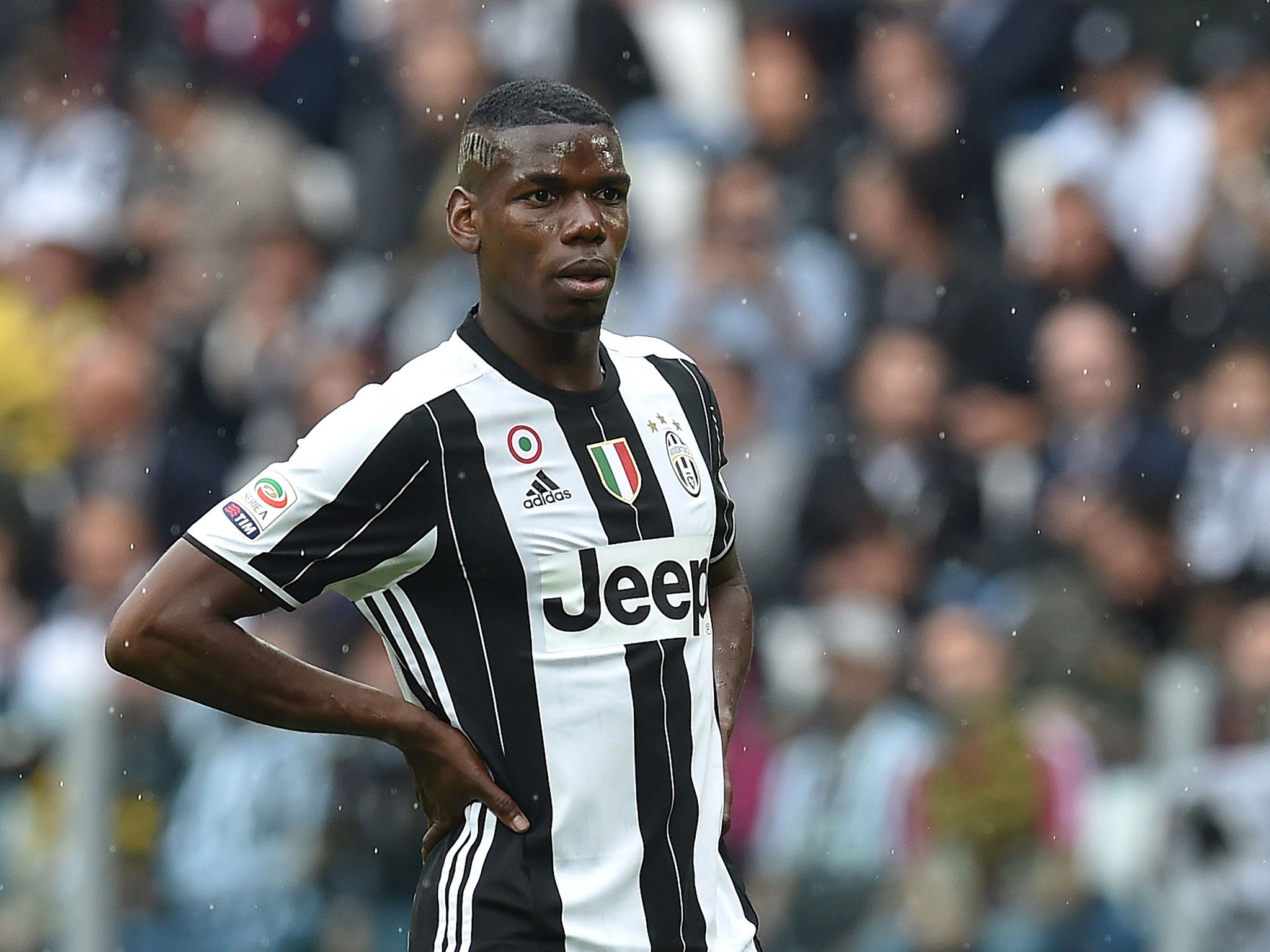Pogba joined Juventus on a free transfer from United in 2012
