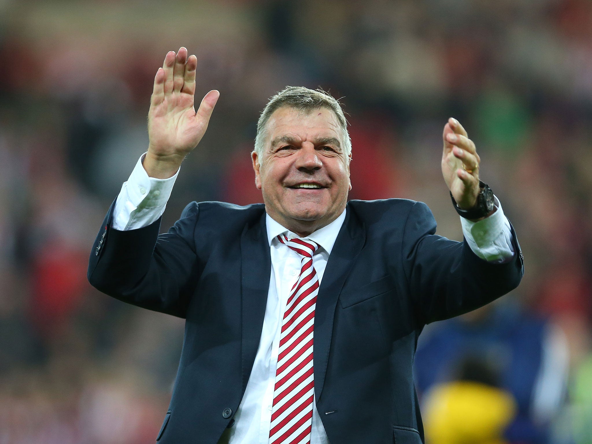 &#13;
Allardyce kept Sunderland in the Premier League last season &#13;