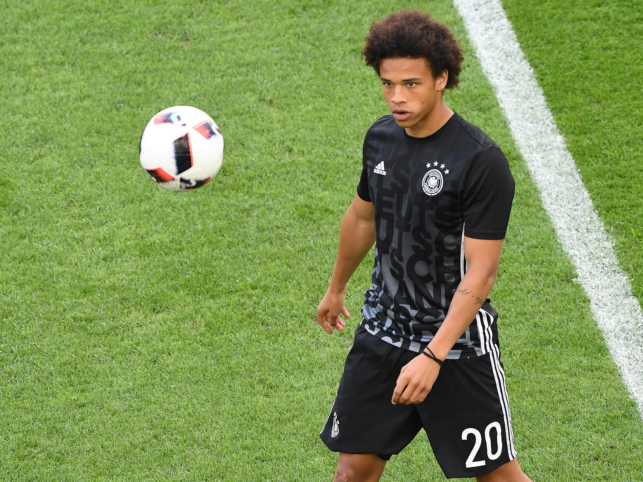 Schalke's Leroy Sane is a target for Manchester City, Pep Guardiola has confirmed
