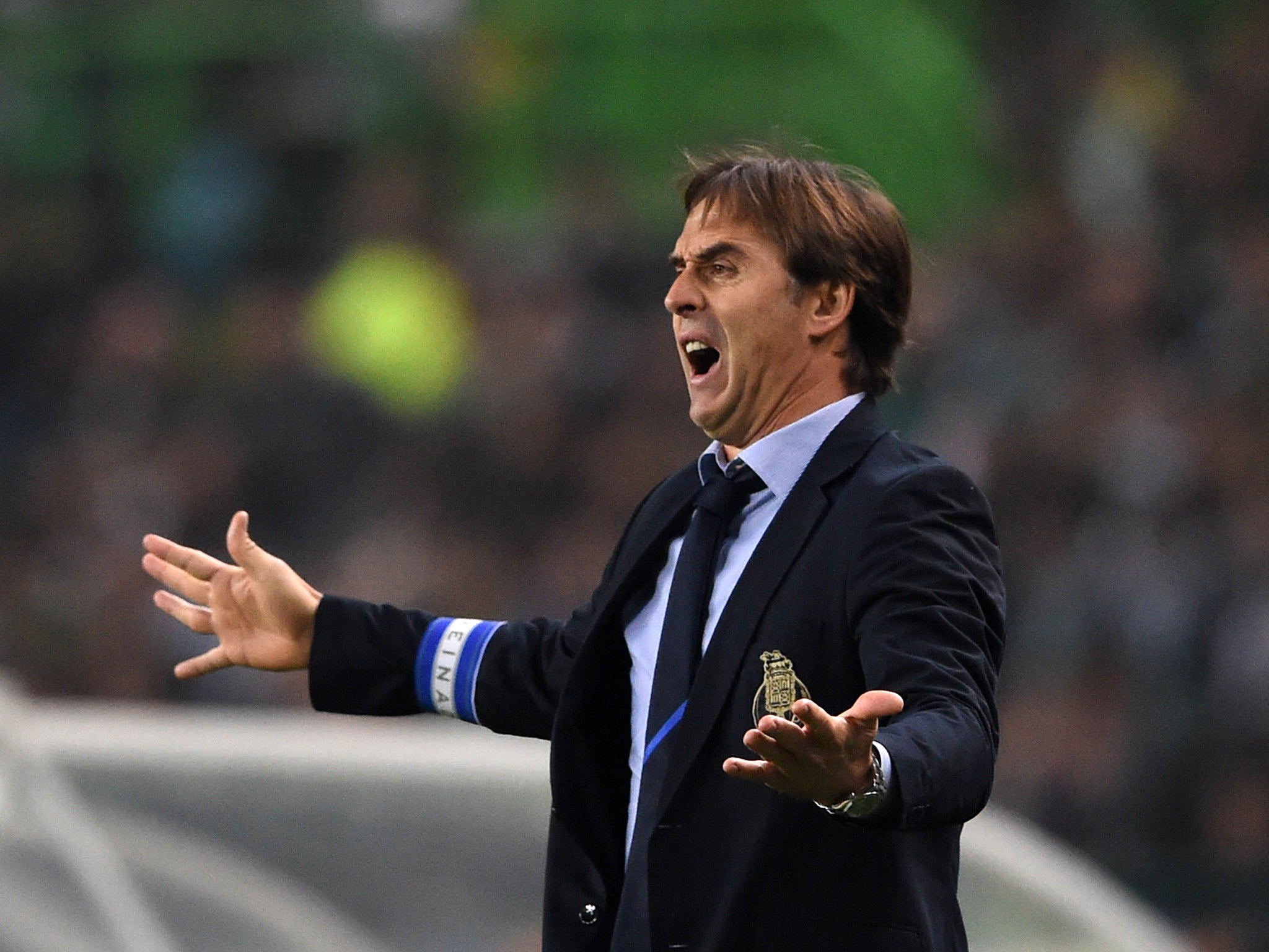 Julen Lopetegui is Spain head coach, but managed Porto previously