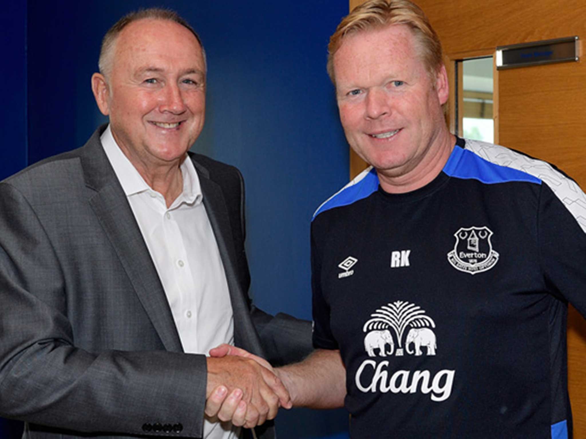 Steve Walsh and Ronald Koeman will be a formidable team at Everton