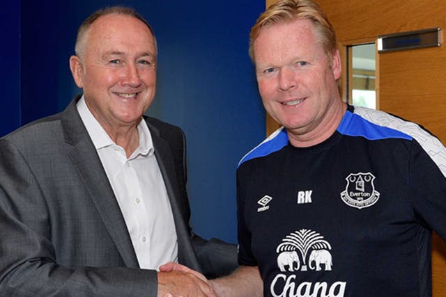 Steve Walsh and Ronald Koeman will be a formidable team at Everton