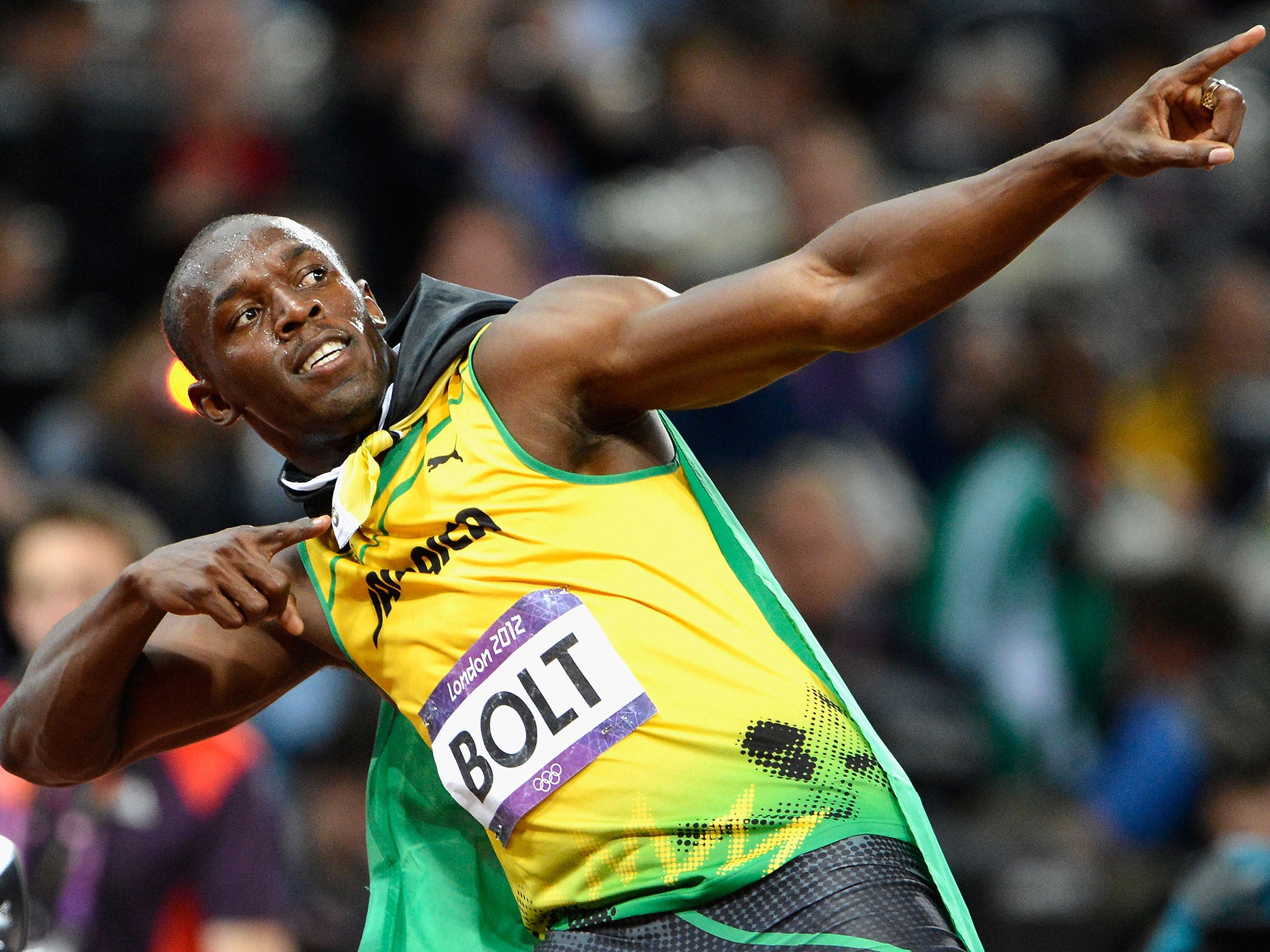 Usain Bolt broke the 100m and 200m world record at the 2008 Beijing Olympics