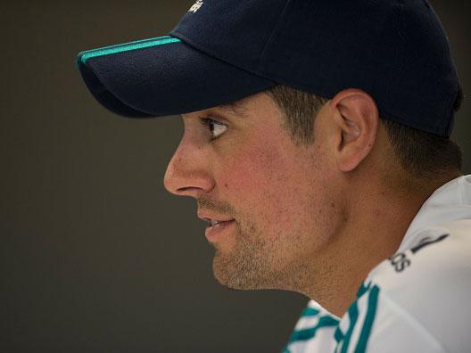 Alastair Cook was unable to prevent his side starting the series with defeat against Pakistan last weekend (Getty)