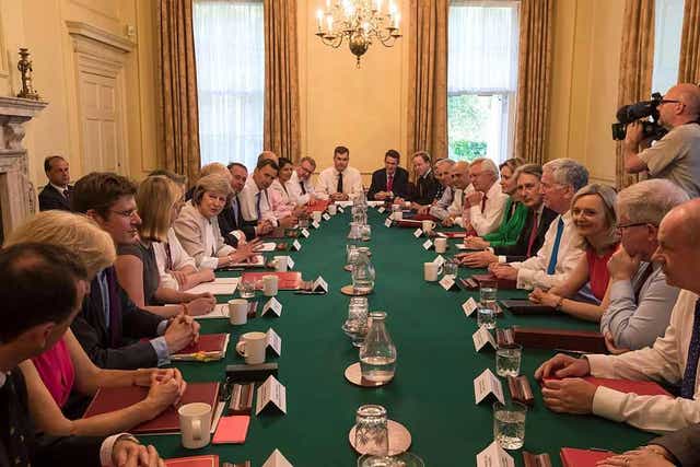May's Cabinet will carry out government policy, but her backroom advisers will be critical in shaping it. Photo: Getty.