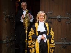 Liz Truss becomes first ever female Lord Chancellor