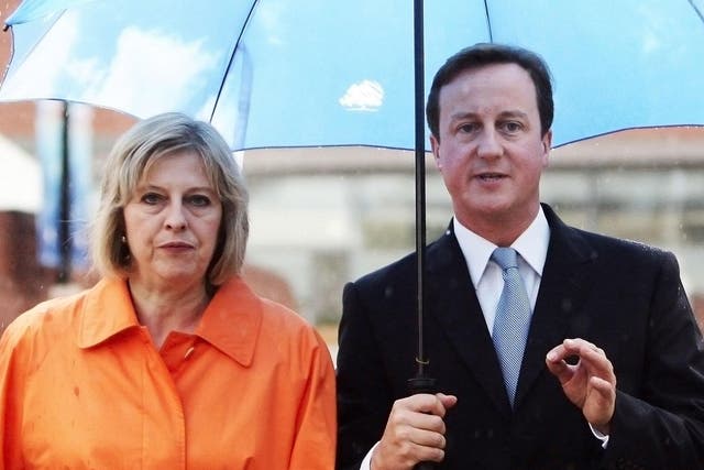 Theresa May has left David Cameron to reward his friends with honours