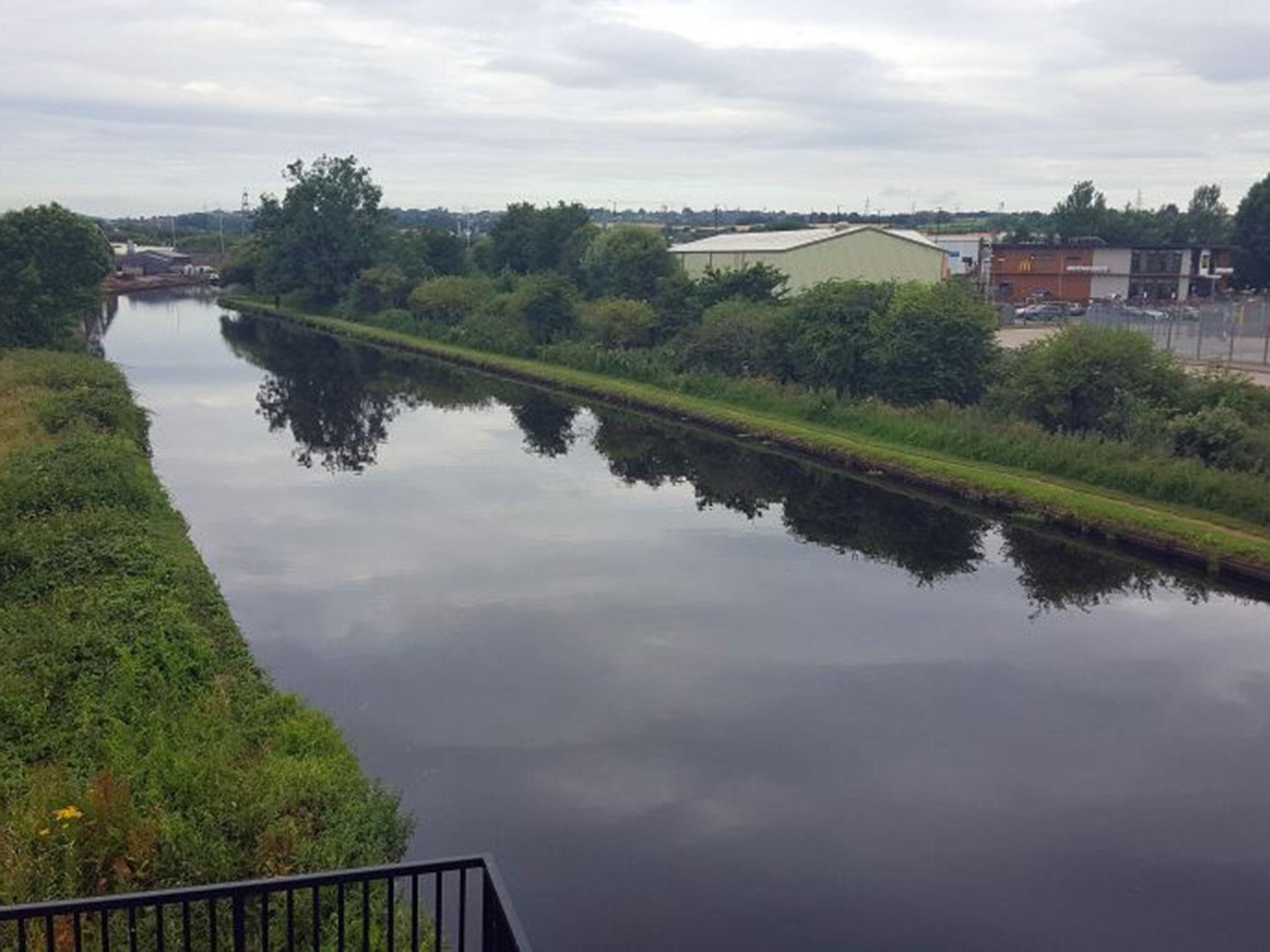 A general view of the canal at Parkgate, Rotherham, close to where the body of an 11-year-old boy was pulled from the water