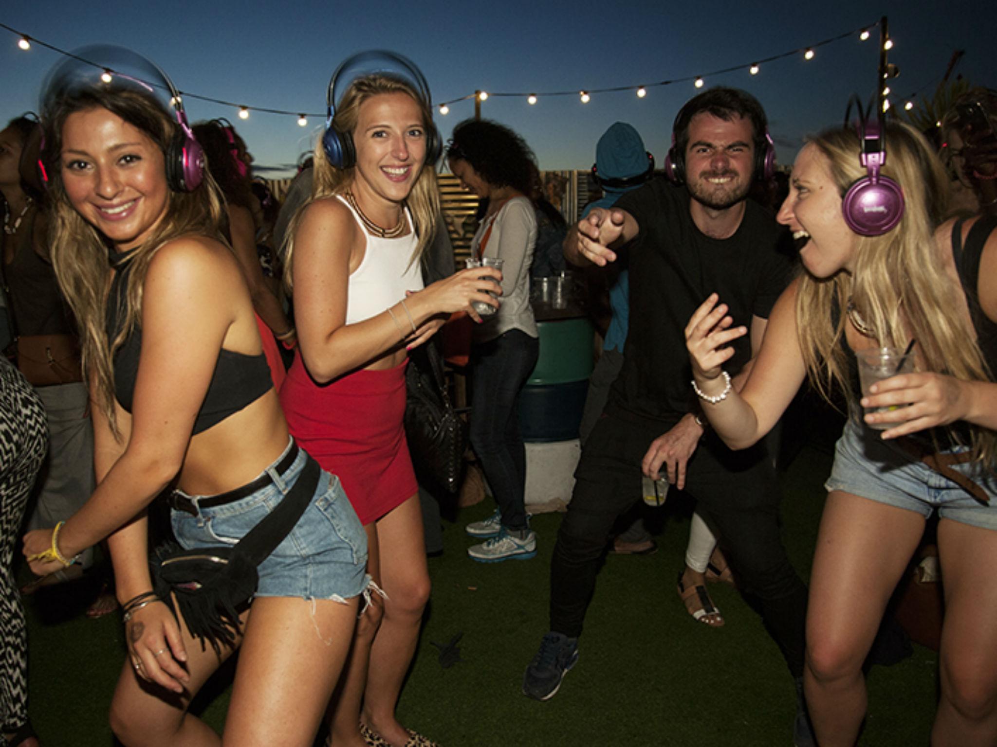 Clubbers dancing to hip hop beats at London's Supa Dupa Fly