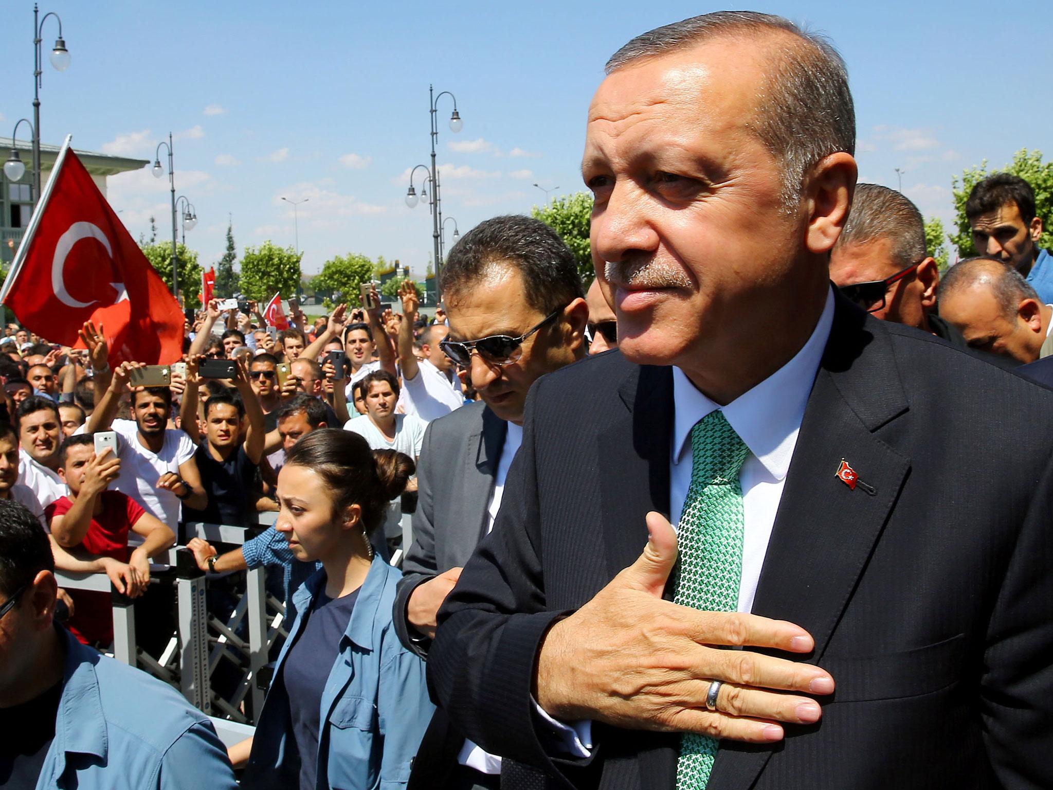 Turkish President Recep Tayyip Erdogan's threat to bring back the death penalty has meant he has clashed with EU leaders 