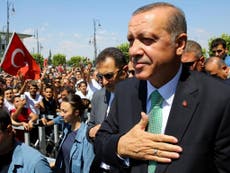 Turkey’s President Erdogan demands EU leaders pay $3bn aid agreed in refugee deal